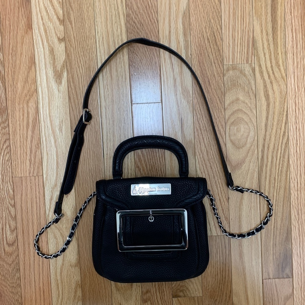 Disney‎ Parks Briar Rose Crossbody Bag Kingdom Couture Collection Black Purse